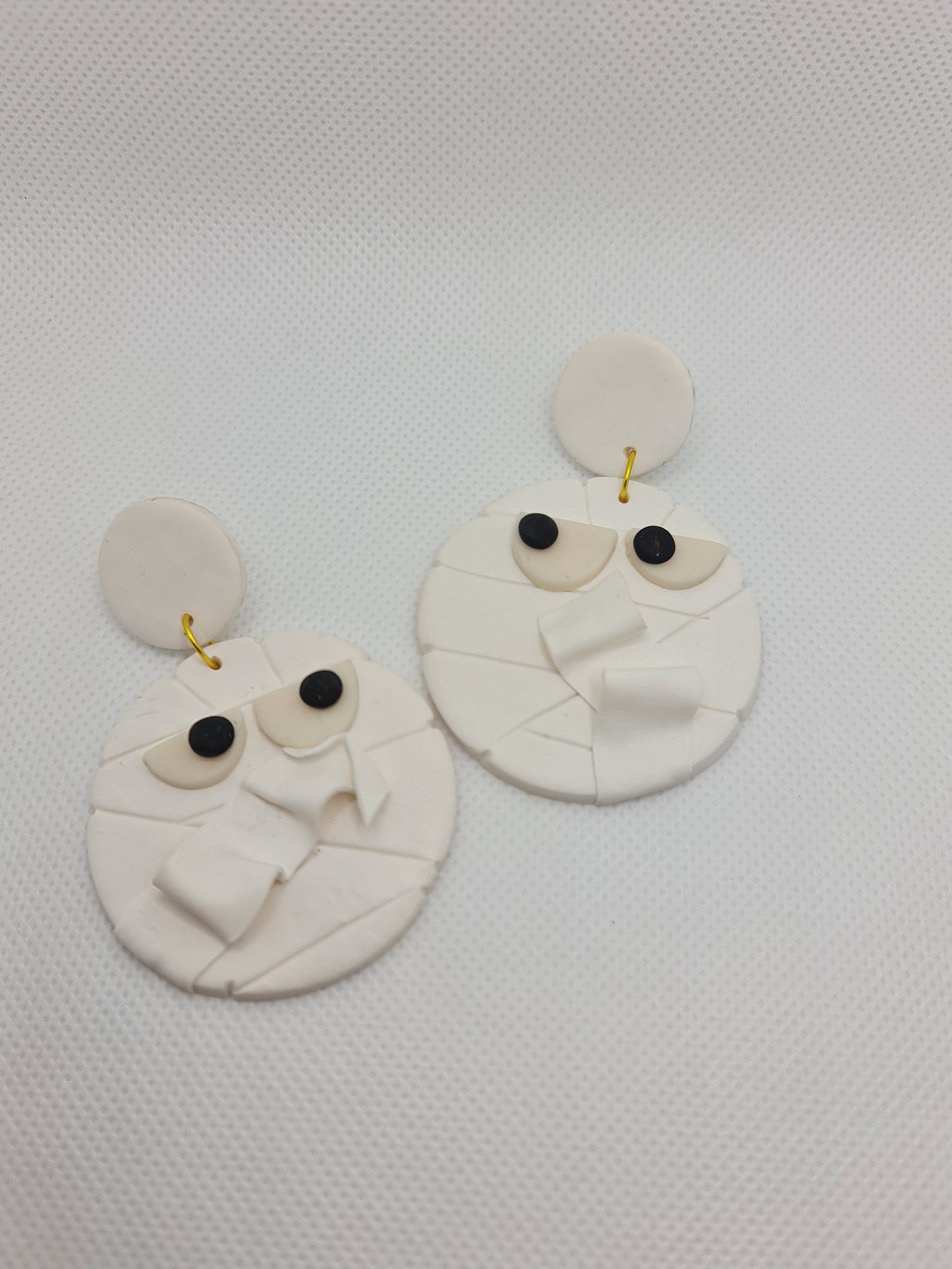 Mummy Stud Dangle Earrings