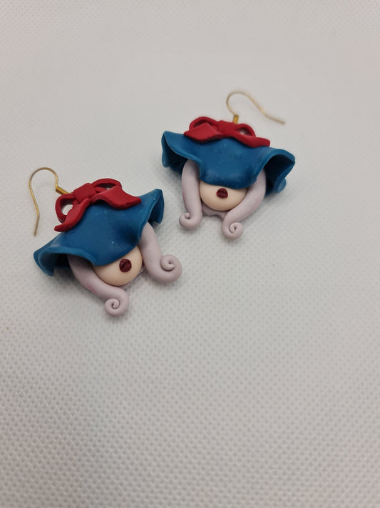 Madam Hook Dangle Earrings