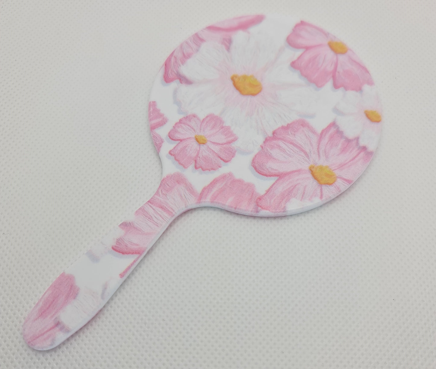 Floral Handheld Mirror (2.5" / 6cm)