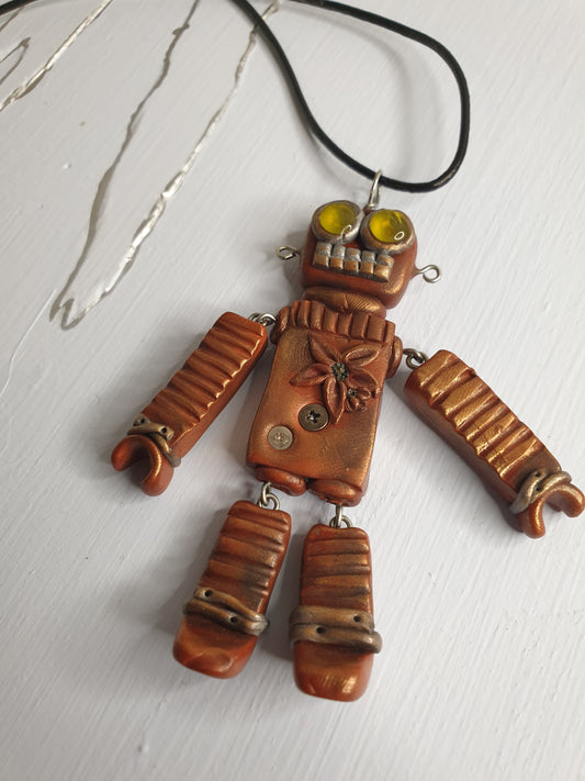 Mr Roboto Pendant / Necklace